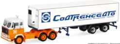 herpa 321655 Volvo F89 Kühlkoffer-Sattelzug - Sovtransavto | LKW-Modell 1:87