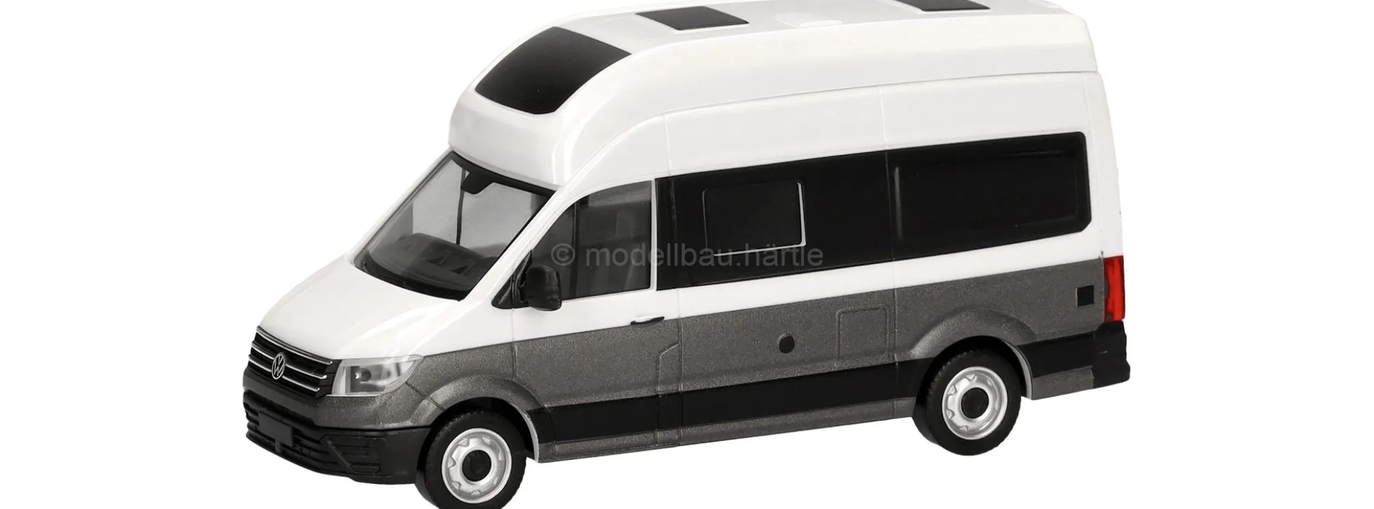 herpa 096294-004 VW Crafter Grand California 600 candywhite/mojawe beige | Modellauto 1:87