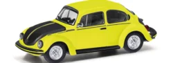 herpa 421102 VW Käfer 1303 Der gelb schwarze Renner Automodell 1:87