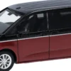 herpa 430425-002 VW Multivan Deep-Black/Fortanarot | Modellauto 1:87