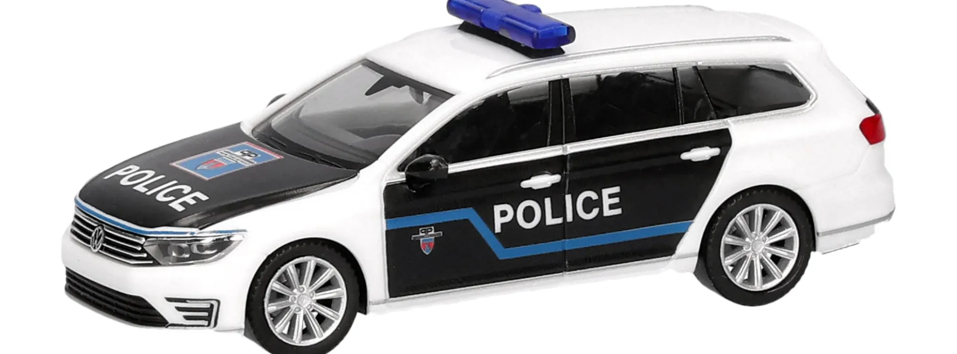 herpa 099097 VW Passat Variant GTE - Police Paris | Blaulichtmodell 1:87