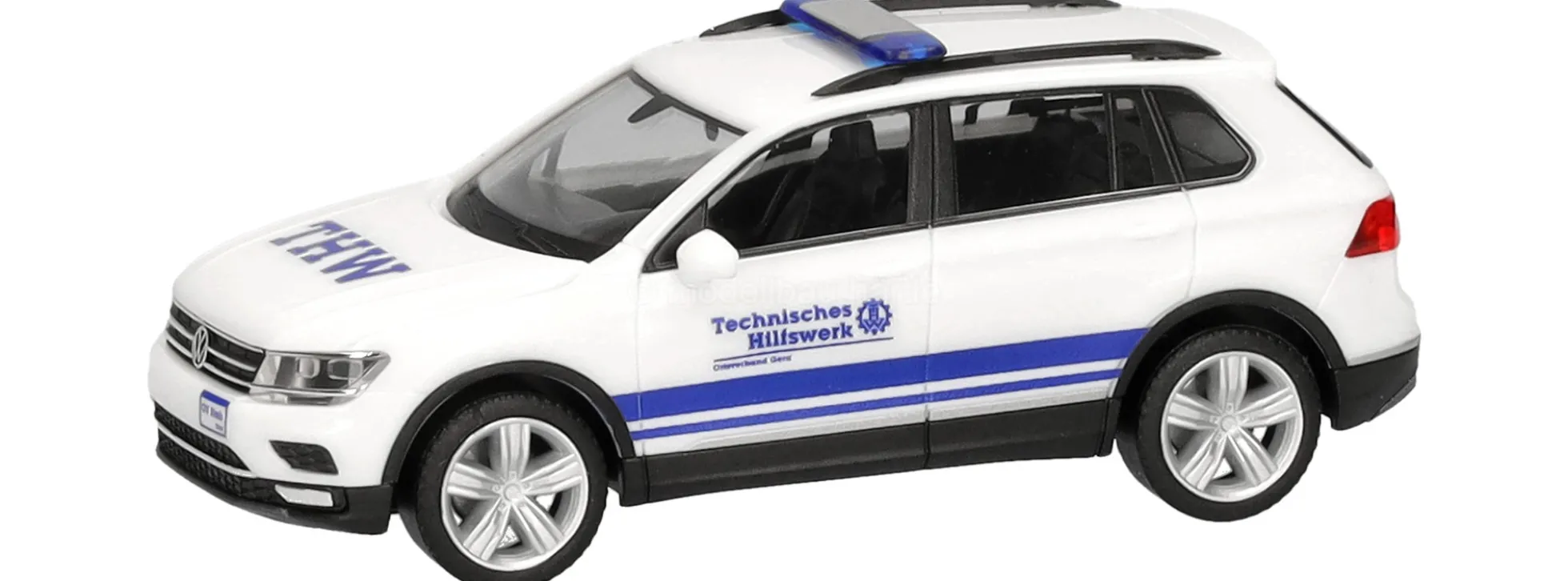 herpa 098687 VW Tiguan THW Gera Thüringen | Blaulichtmodell 1:87