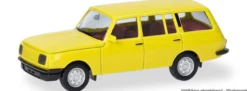 herpa 024266-004 Wartburg 353 85 Tourist zitrusgelb | Modellauto 1:87
