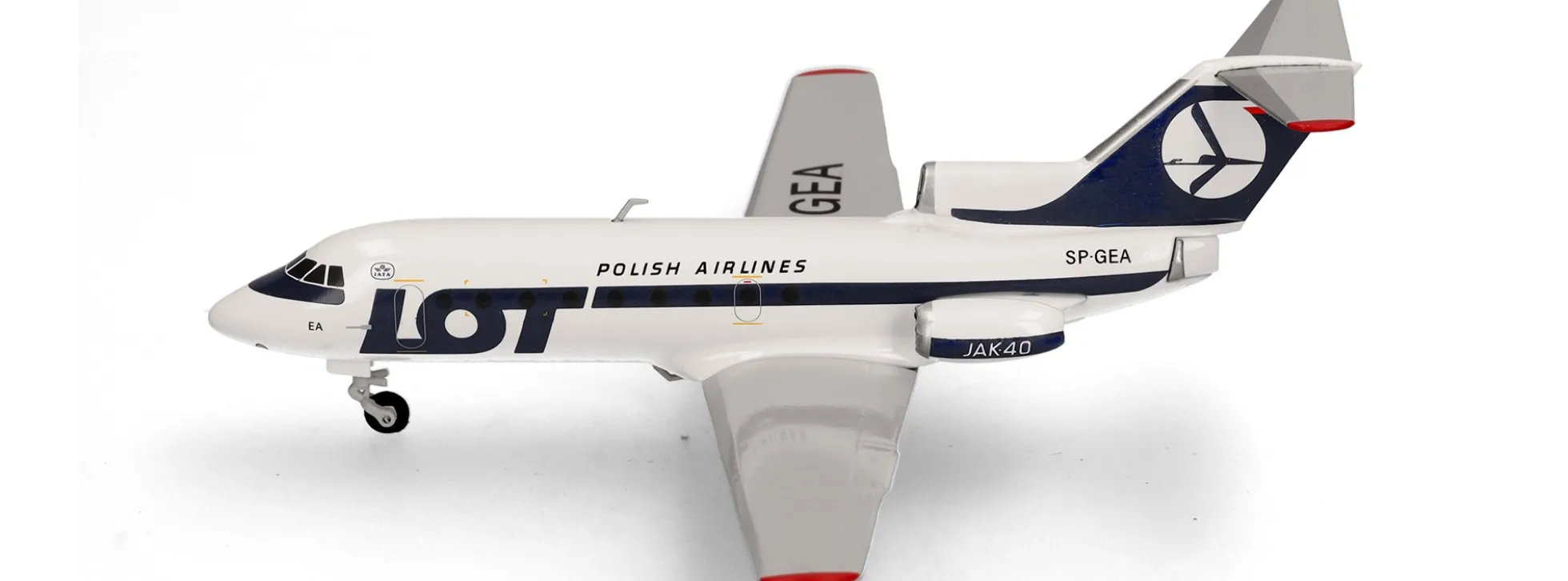 herpa 573139 Yakovlev Yak-40 LOT Polish Airlines | WINGS 1:200