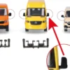 herpa 054508 Zubehör Spiegel-Set für Transporter je 5 Sets Zubehör 1:87
