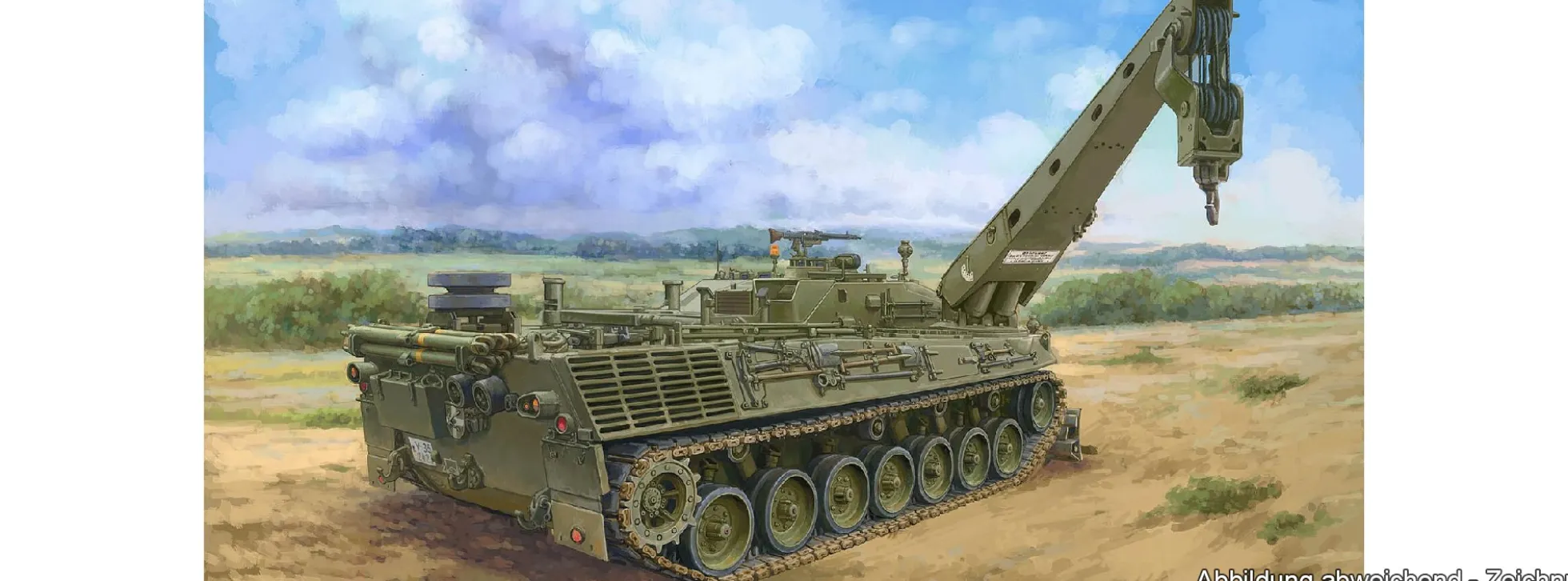 HobbyBoss 84567 Bergepanzer Bpz2 Büffel | Panzermodell Bausatz 1:35
