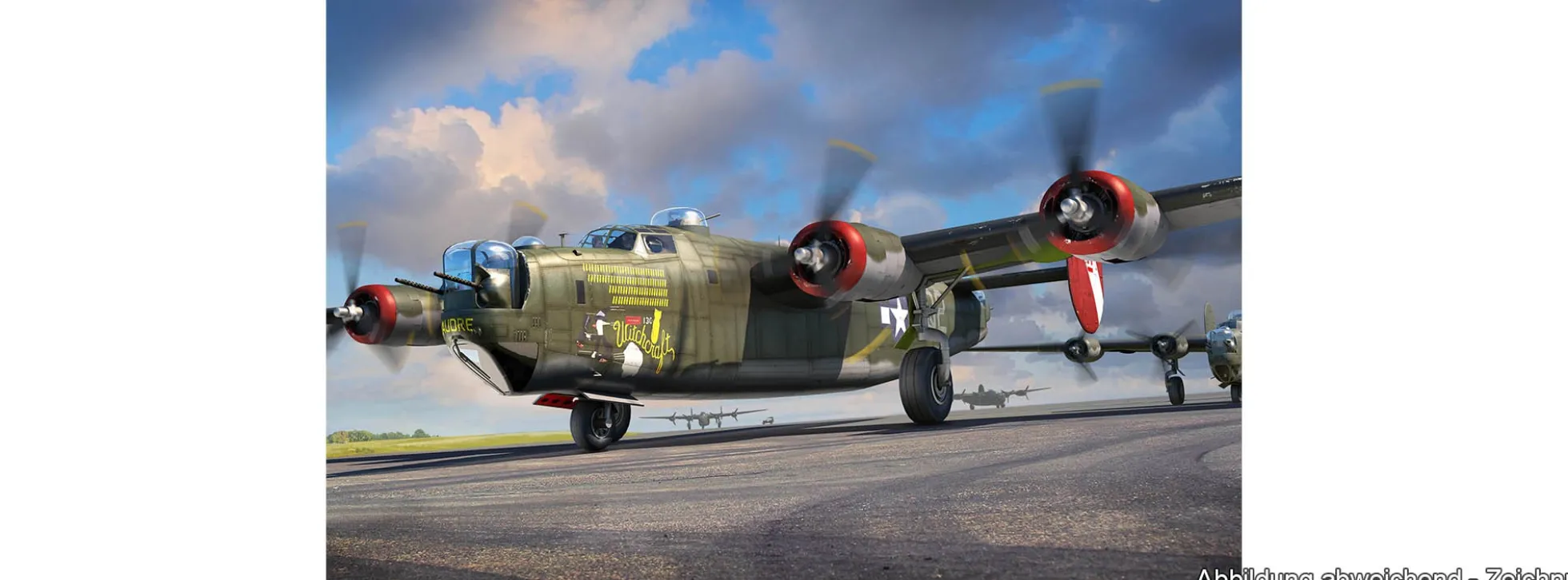 HobbyBoss 81774 B-24J Liberator | Flugzeug Bausatz 1:48