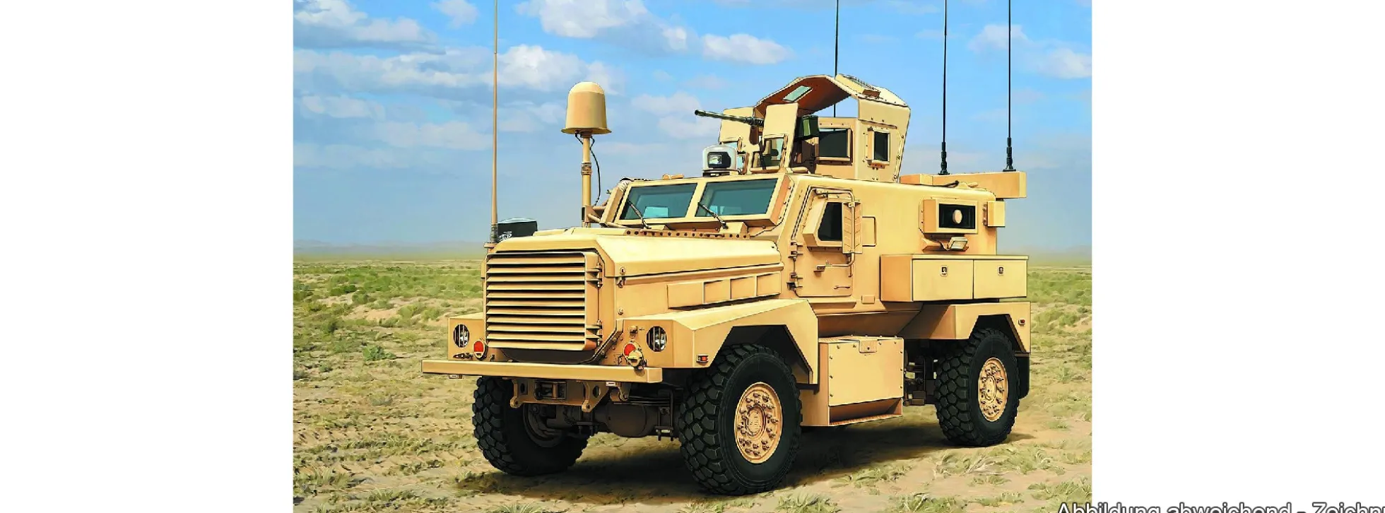HobbyBoss 80156 Cougar 4x4 MRAP | Panzerfahrzeug Bausatz 1:35