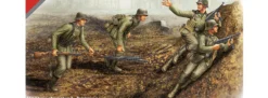 HobbyBoss 84415 6. Deutsche Armee | 4 Stück | Figuren Bausatz 1:35