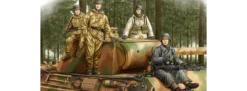 HobbyBoss 84405 Deutsche Panzergrenadiere | 4 Stück | Militär Bausatz 1:35