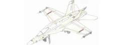 HobbyBoss 85812 FA18E Super Hornet | Flugzeug Bausatz 1:48