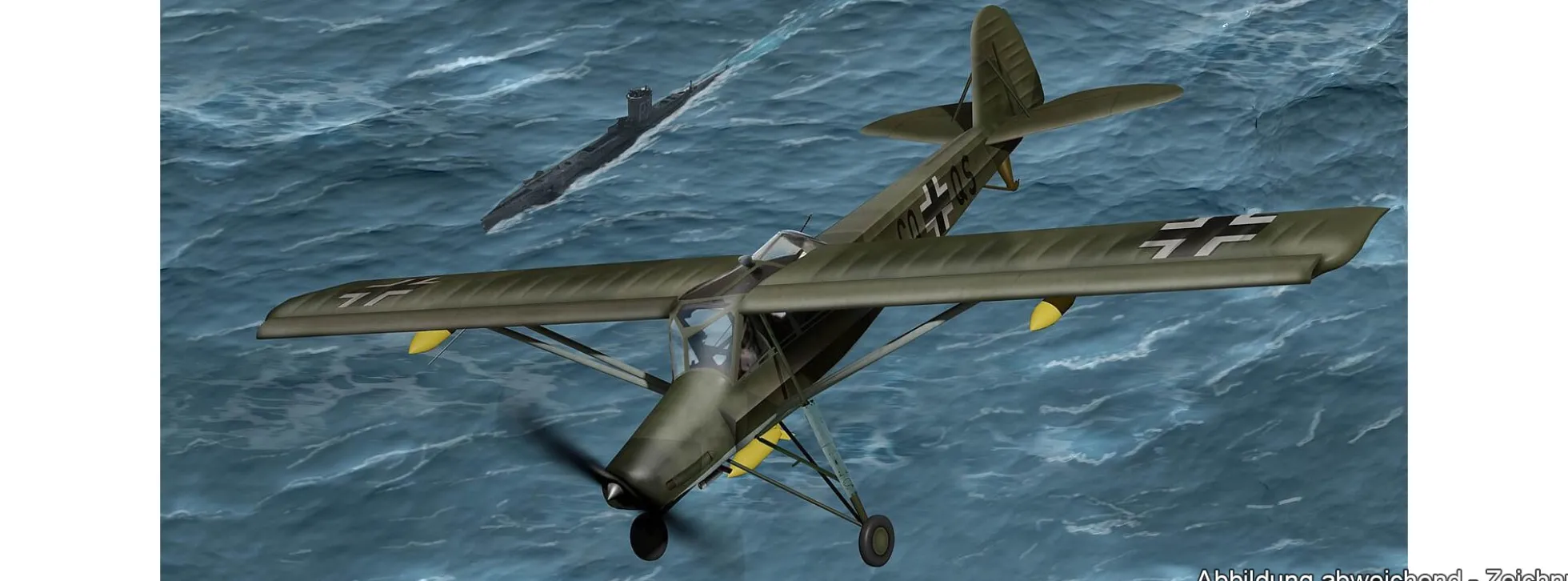 HobbyBoss 80184 Fieseler Fi-156U | Flugzeug Bausatz 1:35