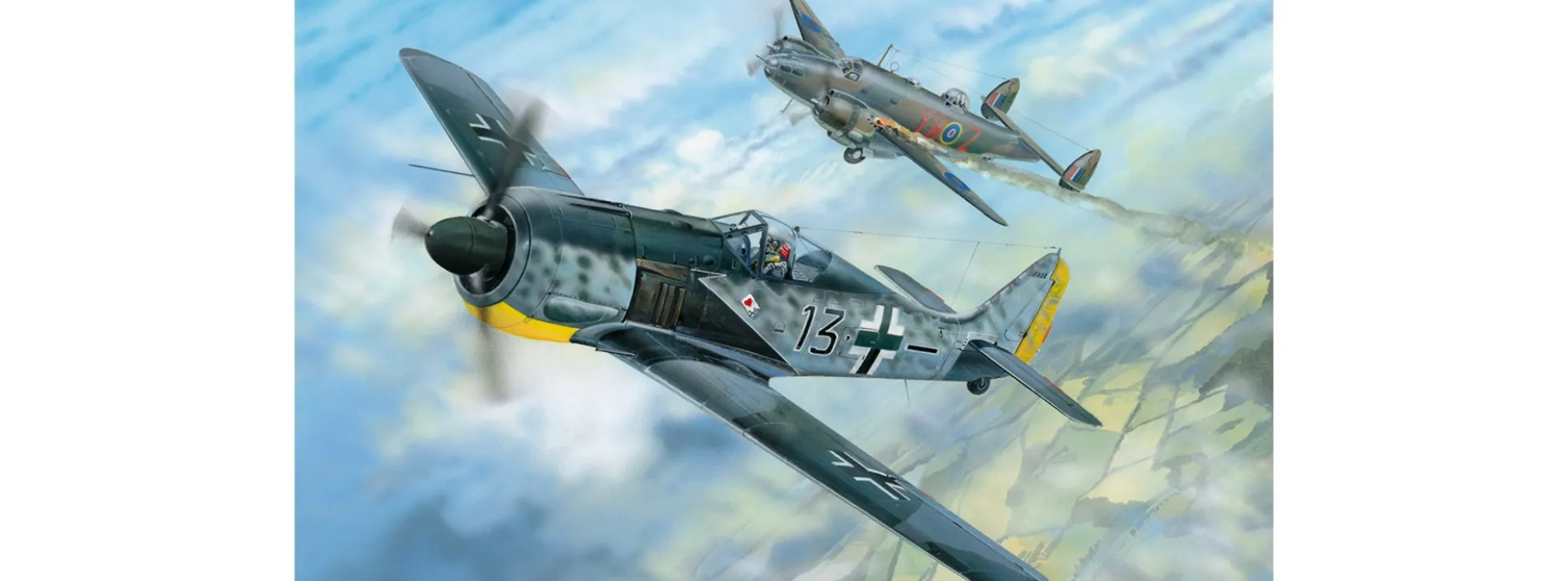 HobbyBoss 81802 Focke-Wulf FW190A-5 | Flugzeug Bausatz 1:18