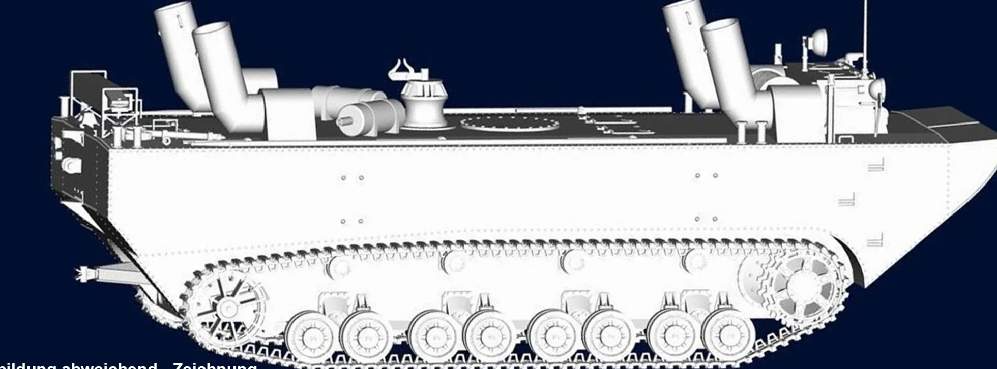 HobbyBoss 82462 German Land-Wasser-Schlepper II-Upgraded | Militär Bausatz 1:35