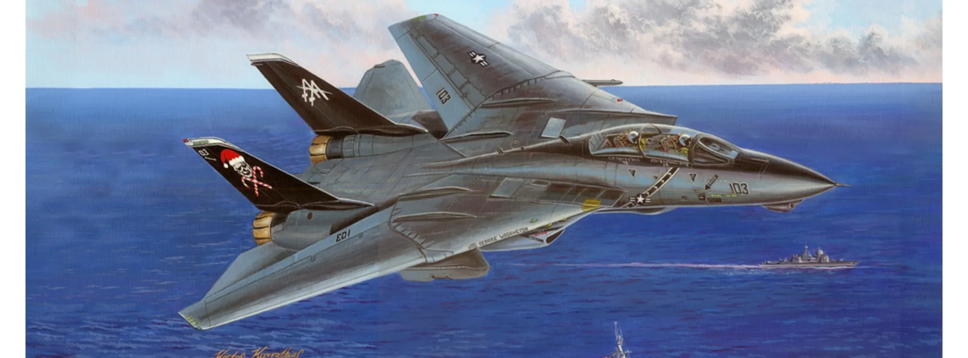 HobbyBoss 80367 Grumman F-14B Tomcat | Flugzeug Bausatz 1:48