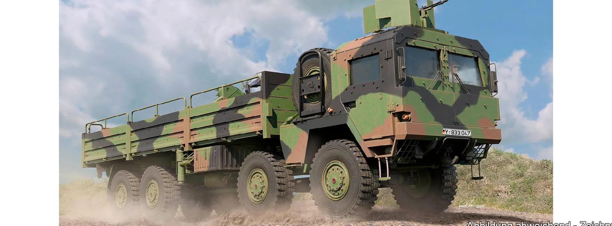 HobbyBoss 85528 MAN 10t mil GL | Militär Bausatz 1:35