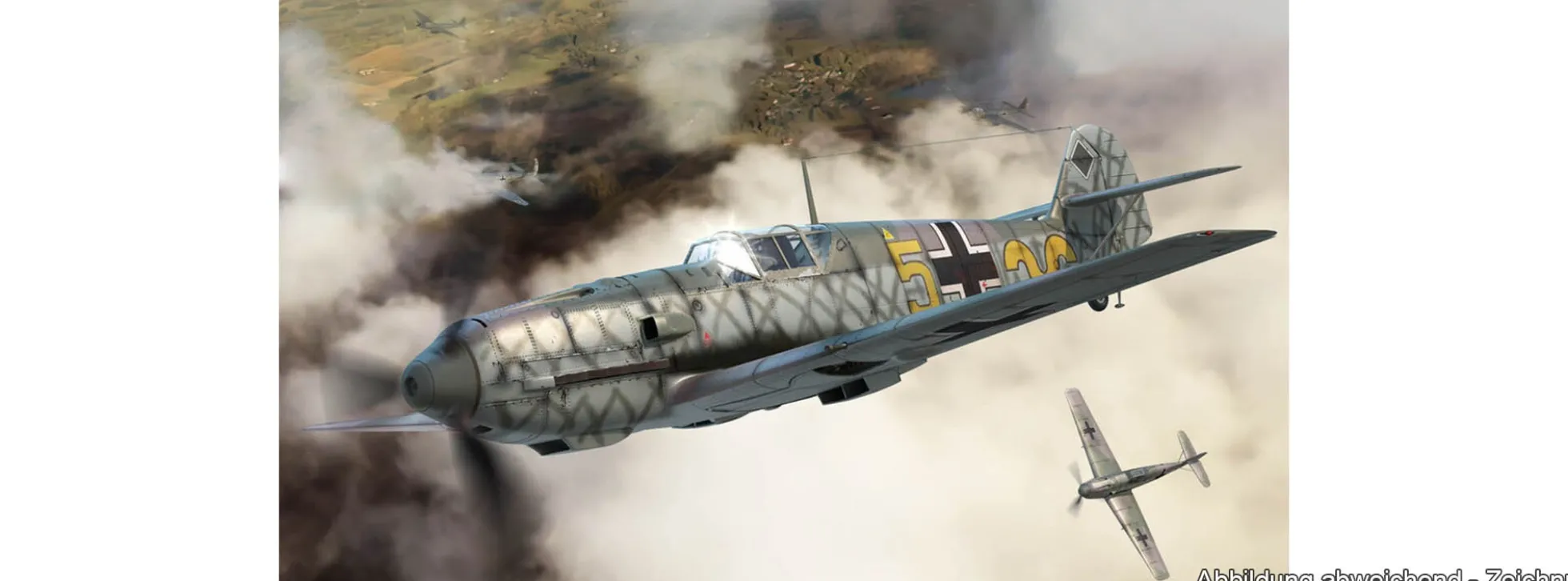 HobbyBoss 81791 Messerschmitt Bf109E-3 | Flugzeug Bausatz 1:48