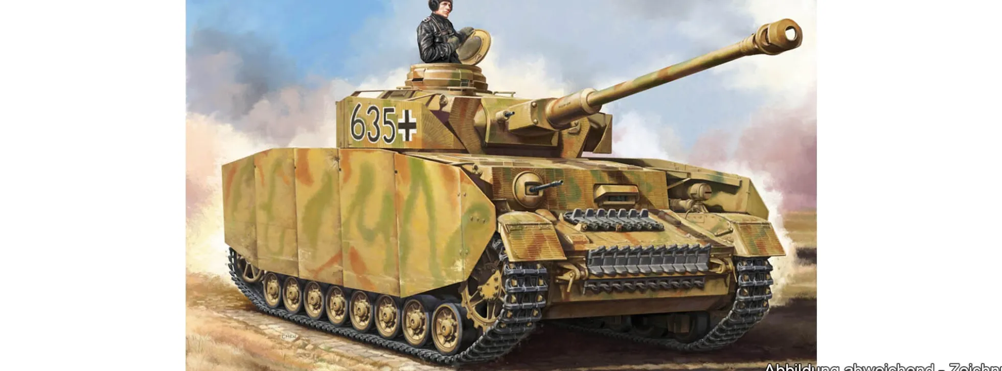HobbyBoss 84841 Pz. Kpfw. IV Ausf. H | Panzer Bausatz 1:48