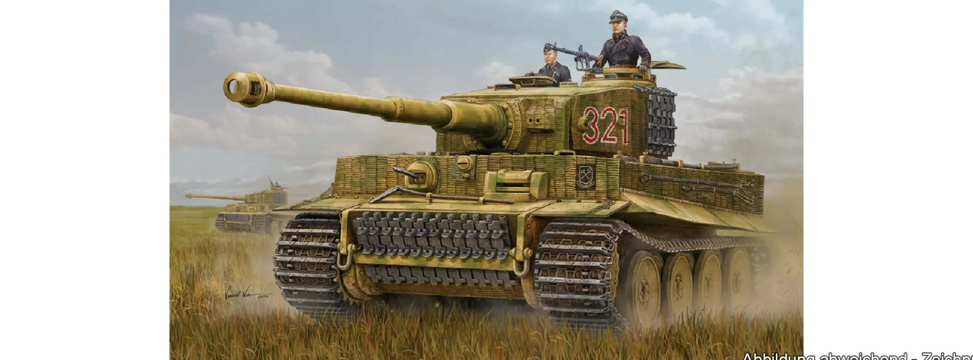 HobbyBoss 82601 Pz. Kpfw. VI Tiger I | Militär Bausatz 1:16