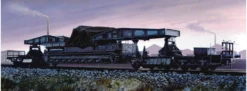 HobbyBoss 82906 Schienentransporter für Karl Gerät | Militär Bausatz 1:72