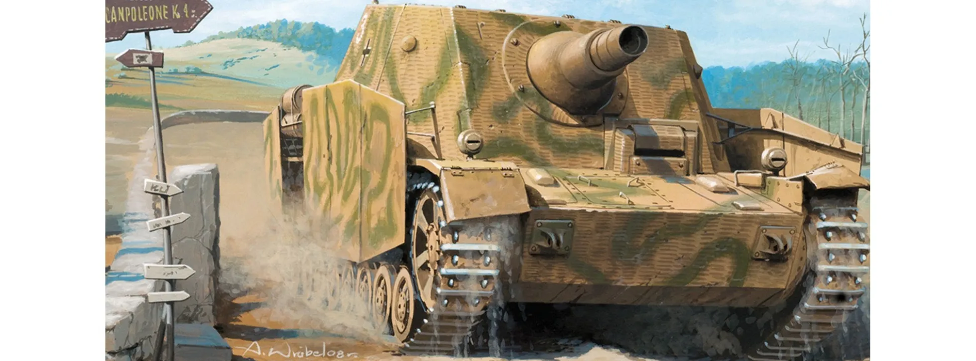 HobbyBoss 80135 Sturmpanzer IV Early Version | Panzer Bausatz 1:35