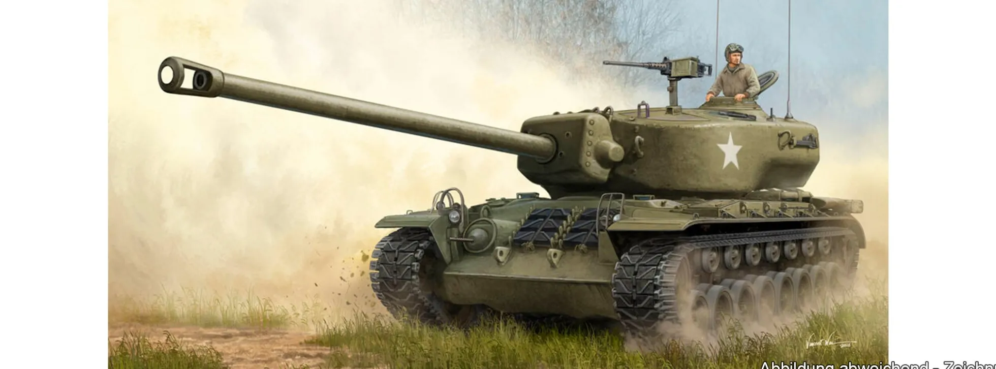 HobbyBoss 84512 US T30 Heavy Tank | Militär Bausatz 1:35