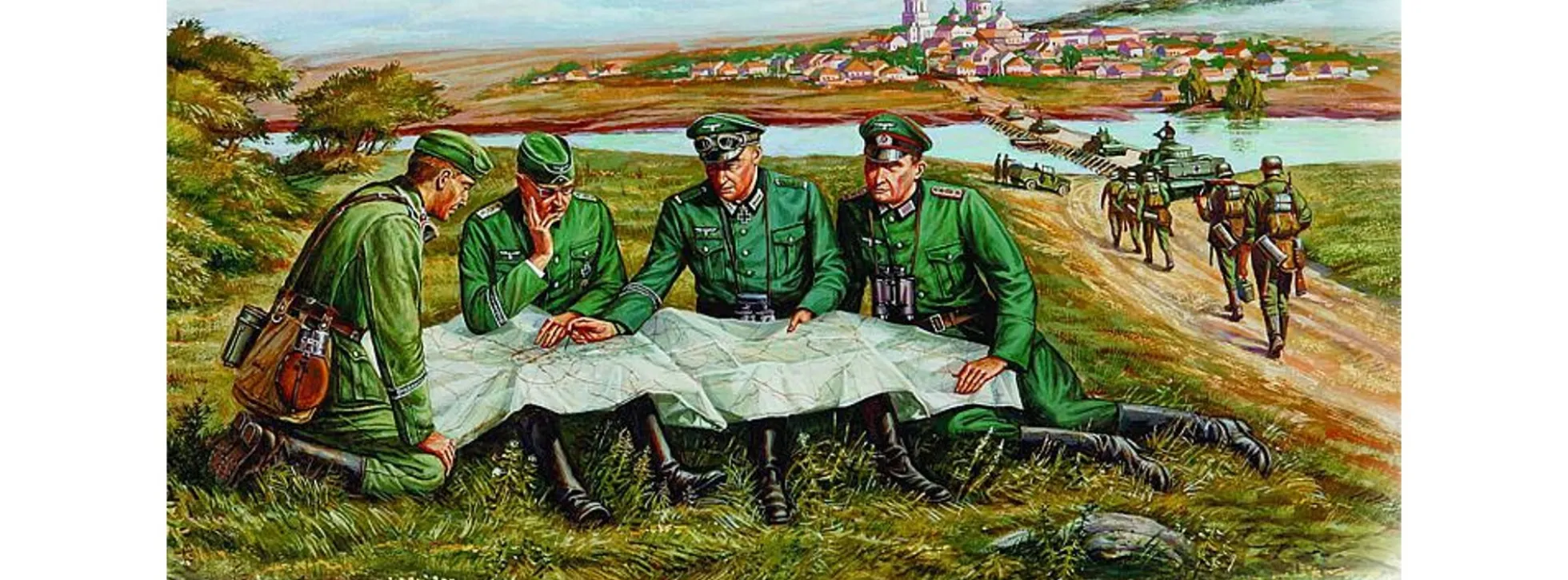 HobbyBoss 84414 Wehrmacht Letzte Beratung | Militär Bausatz 1:35