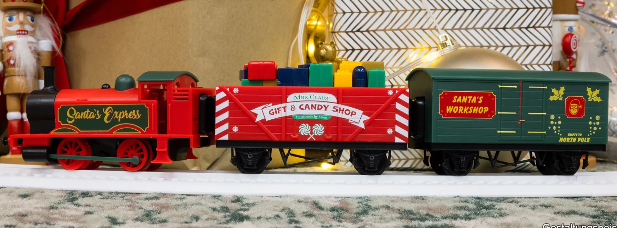 HORNBY R9363M Startpackung Santas Express Weihnachtszug | Batteriebahn | Spur 00
