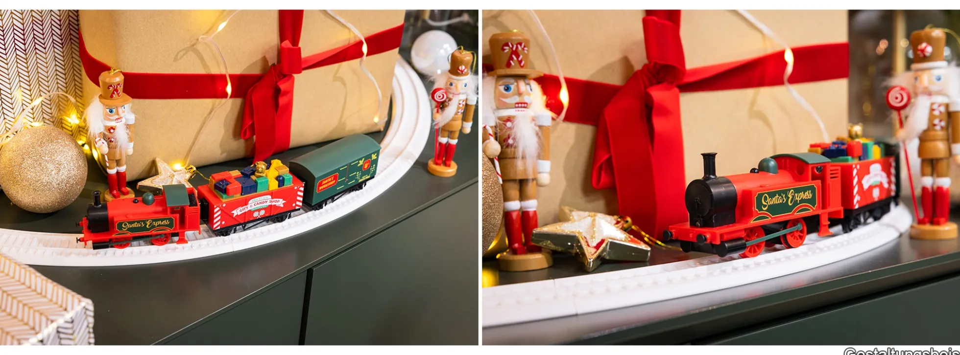 HORNBY R9363M Startpackung Santas Express Weihnachtszug | Batteriebahn | Spur 00