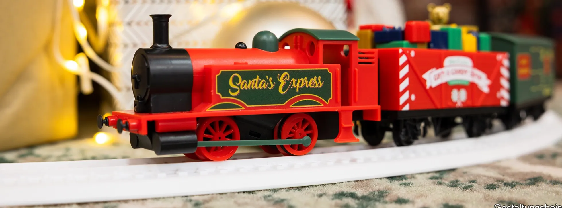 HORNBY R9363M Startpackung Santas Express Weihnachtszug | Batteriebahn | Spur 00