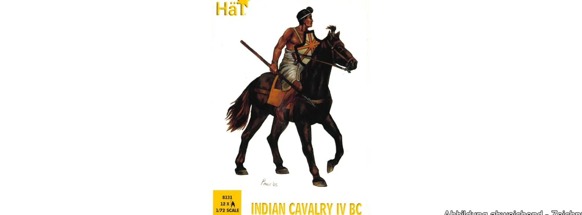HäT 8131 Indische Kavalerie | Figuren Bausatz 1:72
