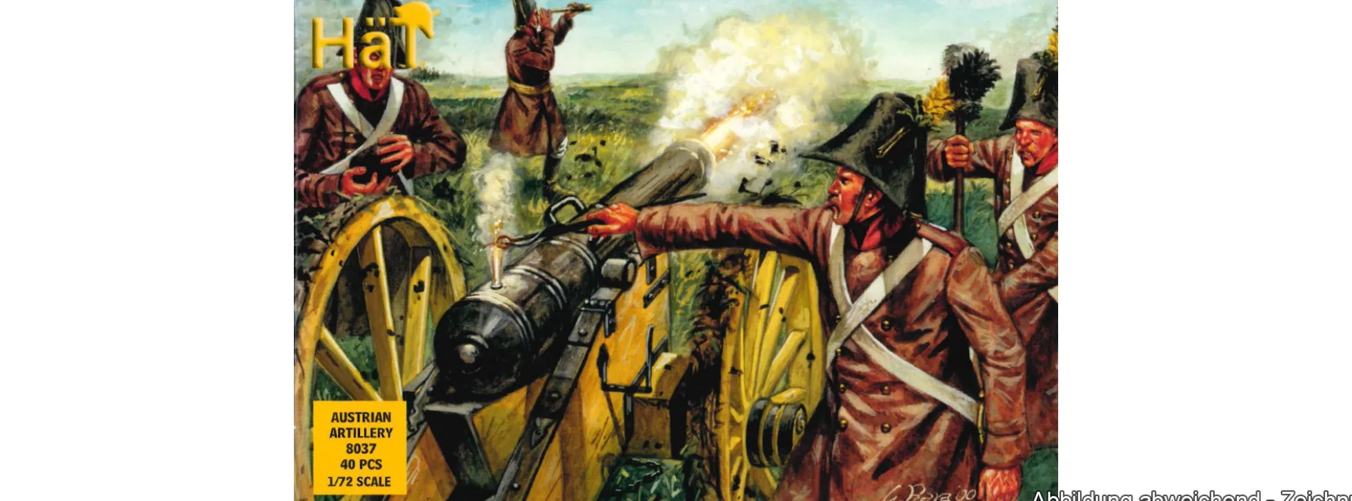 HäT 8037 Österreichische Artillerie | Figuren Bausatz 1:72