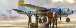 ICM 48288 A-26C-15 Invader mit Piloten und Bodenpersonal | Flugzeug Bausatz 1:48