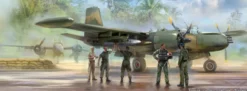 ICM 48280 B-26K mit USAF Piloten und Bodenpersonal | Flugzeug Bausatz 1:48