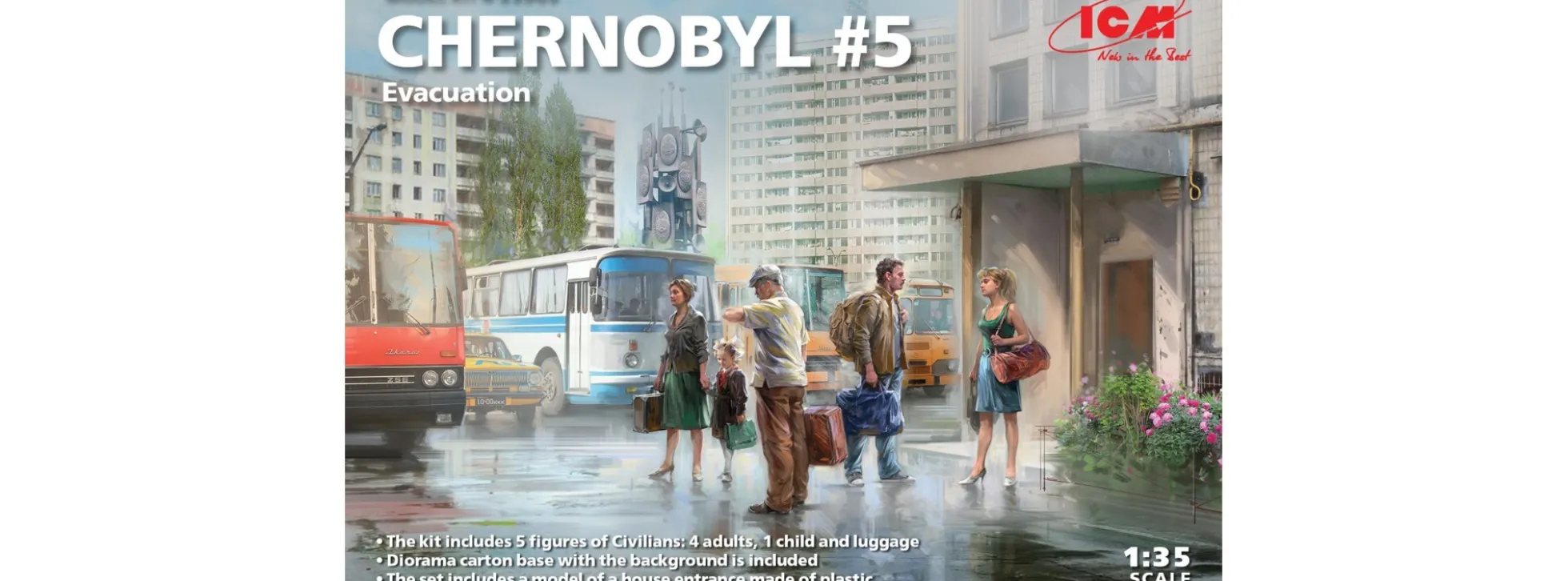ICM 35905 Chernobyl Nr.5 | Evakuierung | Bausatz 1:35