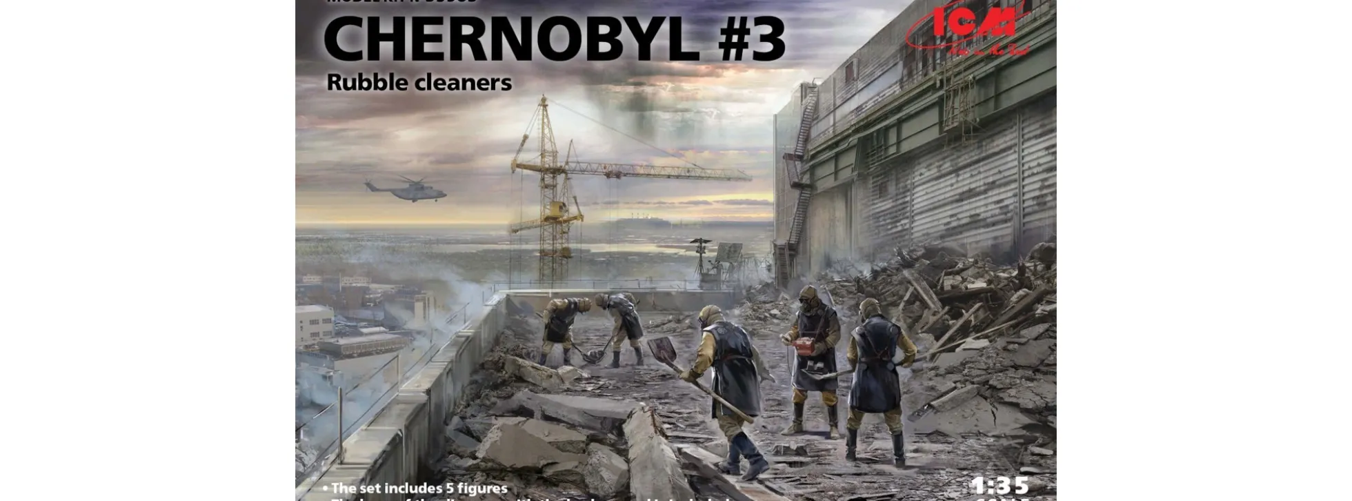 ICM 35903 Chernobyl Nr.3 | Trümmerreiniger | Bausatz 1:35
