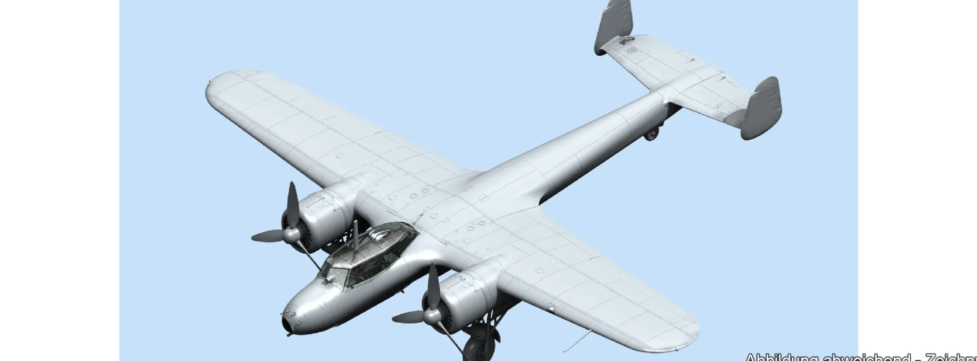 ICM 72303 Do 17Z-10 WWII Deutsche Nacht Flieger | Flugzeug Bausatz 1:72