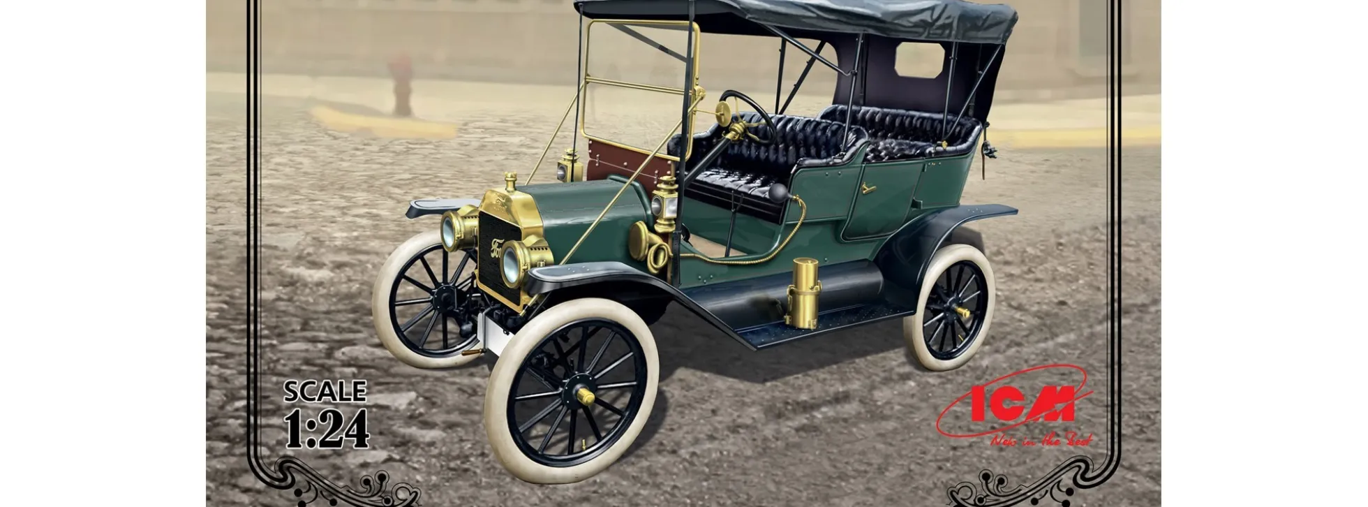 ICM 24002 Ford Model T 1911 Touring | Auto Bausatz 1:24