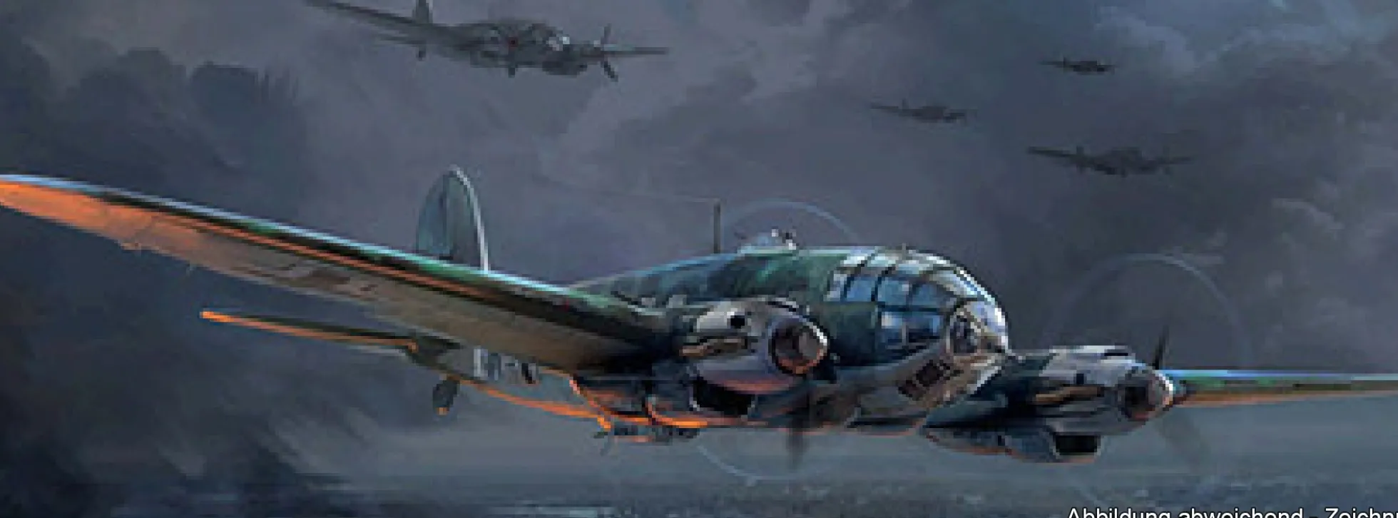 ICM 48264 He 111H-20 Deutscher Bomber | Flugzeug Bausatz 1:48