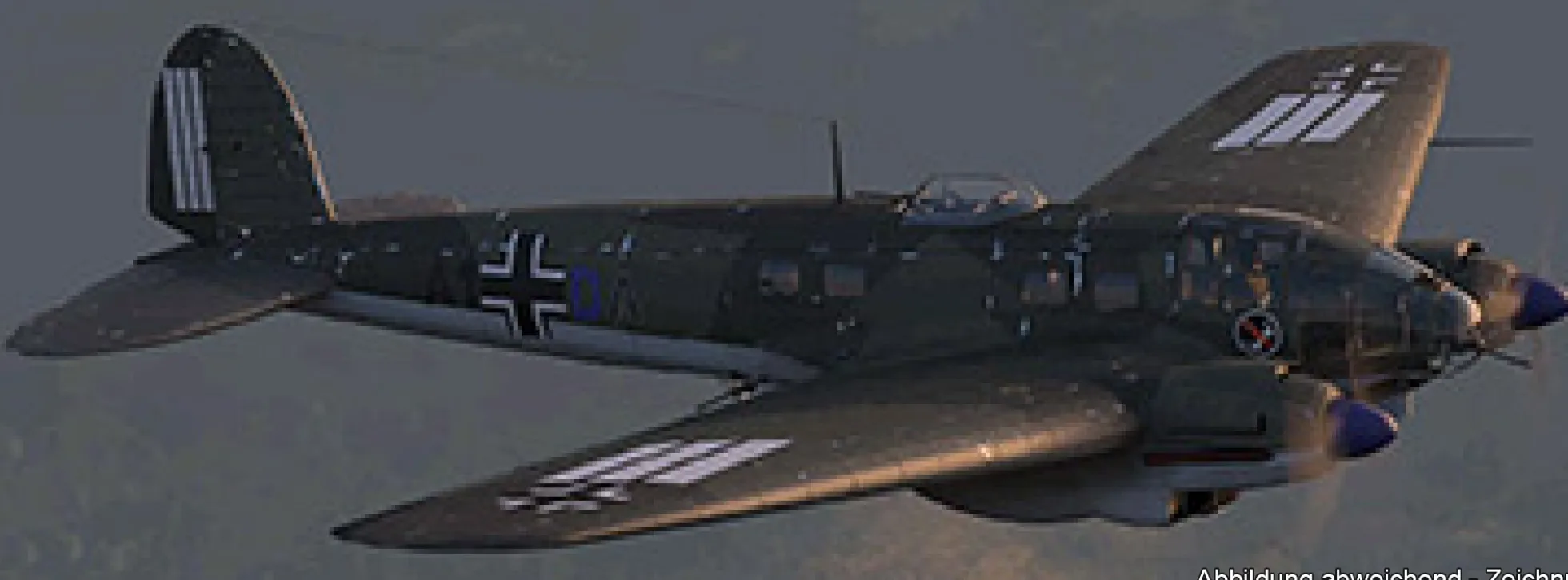 ICM 48261 He 111H-3 Deutscher Bomber | Flugzeug Bausatz 1:48