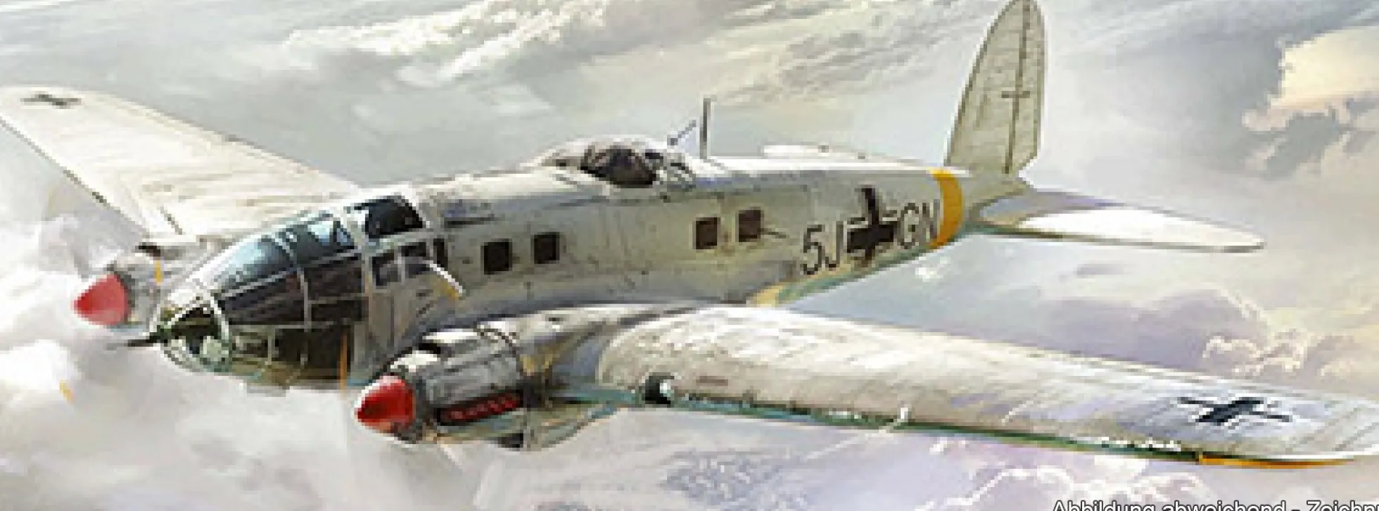 ICM 48263 He 111H-16 Deutscher Bomber | Flugzeug Bausatz 1:48