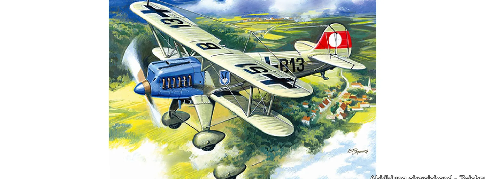 ICM 72193 Heinkel He 51A-1 | Flugzeug Bausatz 1:72