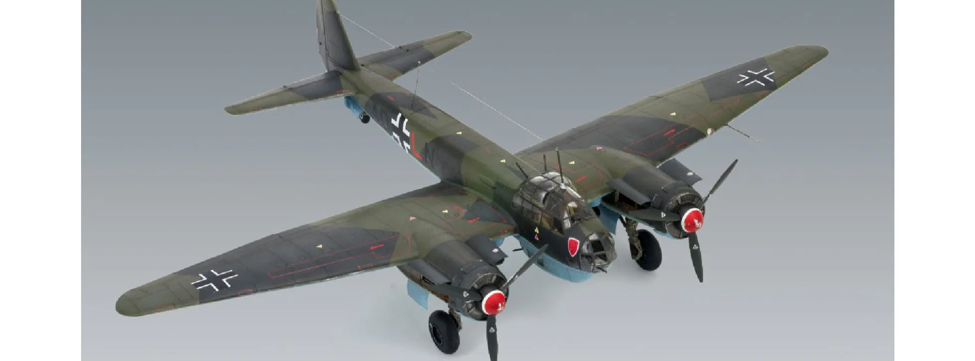 ICM 48232 Ju 88A-5 Deutscher Bomber | Flugzeug Bausatz 1:48