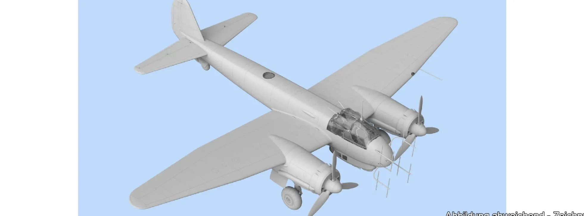 ICM 48239 Ju 88C-6b Deutscher Nachtjäger | Flugzeug Bausatz 1:48