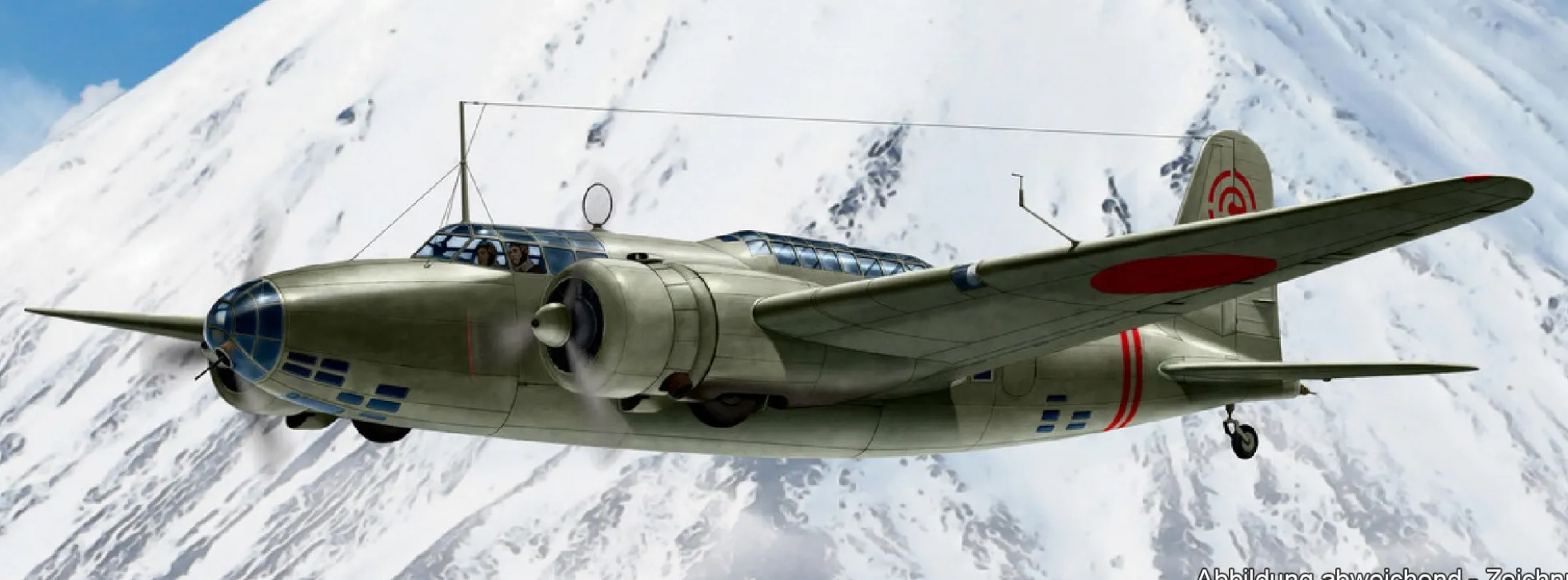 ICM 48195 Ki-21-lb Sally | Bomber Bausatz 1:48