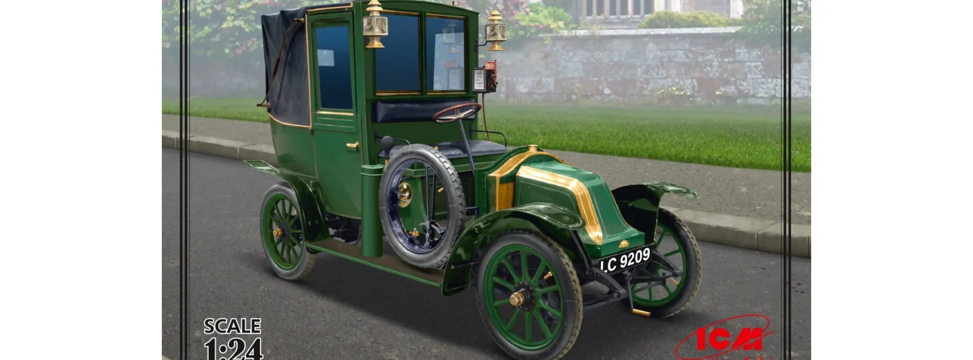 ICM 24031 London Taxi Type AG 1910 | Auto Bausatz 1:24