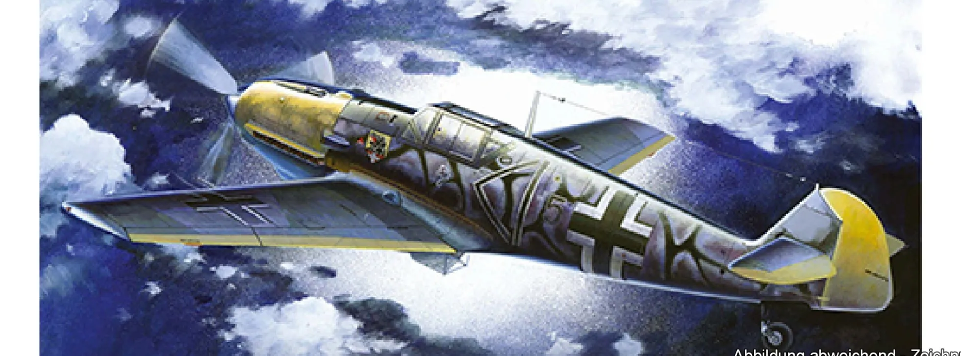 ICM 72135 Messerschmitt Bf 109E-7/B | Flugzeug Bausatz 1:72