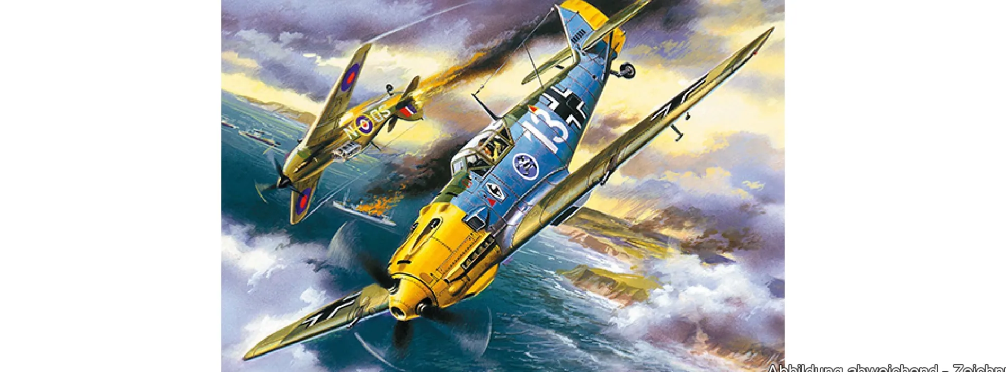 ICM 72131 Messerschmitt Bf 109 E-3 | Flugzeug Bausatz 1:72