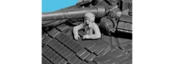 ICM 35756 Panzer Besatzung Ukraine | 4 Stück | Soldaten Bausatz 1:35