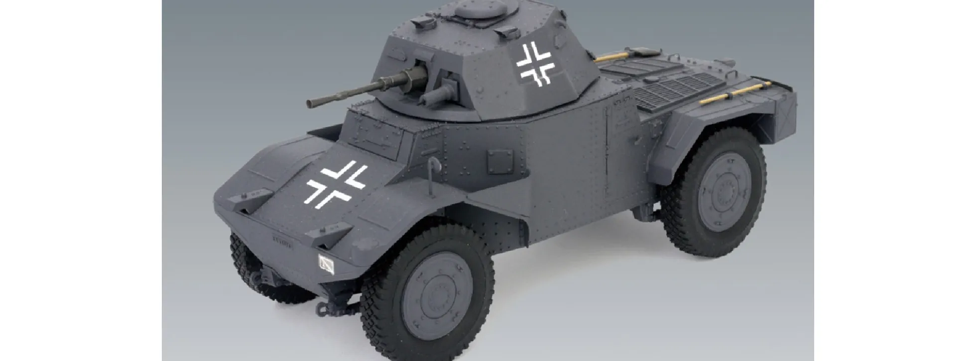 ICM 35374 Panzerspähwagen P 204 f | Panzer Bausatz 1:35